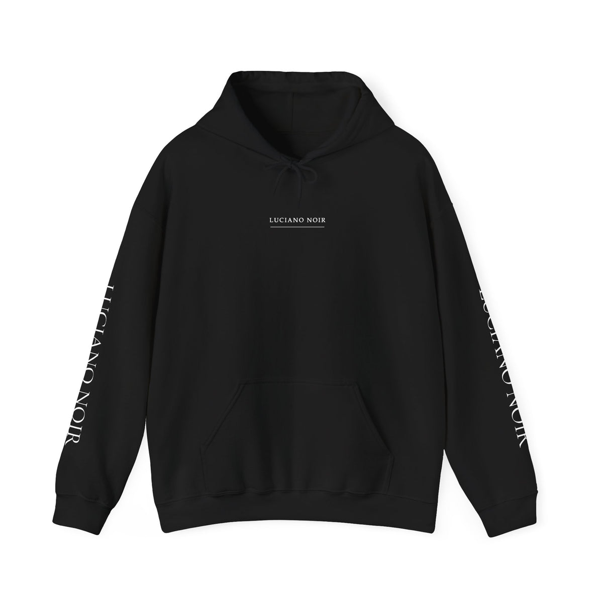 LUCIANO NOIR — FALLEN Hoodie | Tarot Capsule