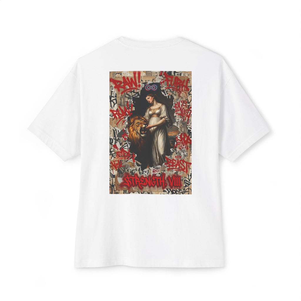 LUCIANO NOIR — The Strength Oversized Tee | Tarot Capsule