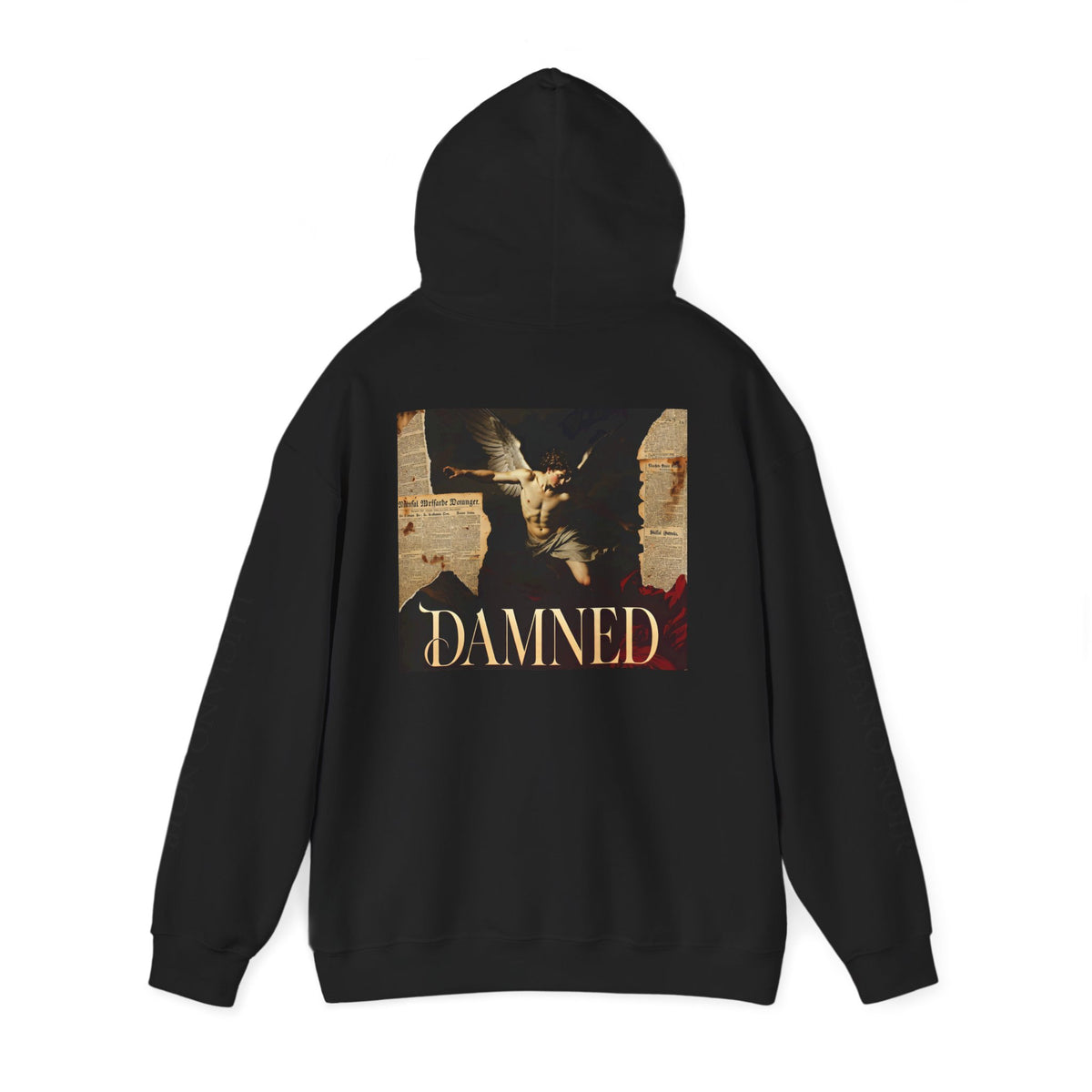 LUCIANO NOIR — DAMNED Hoodie | Limited Capsule