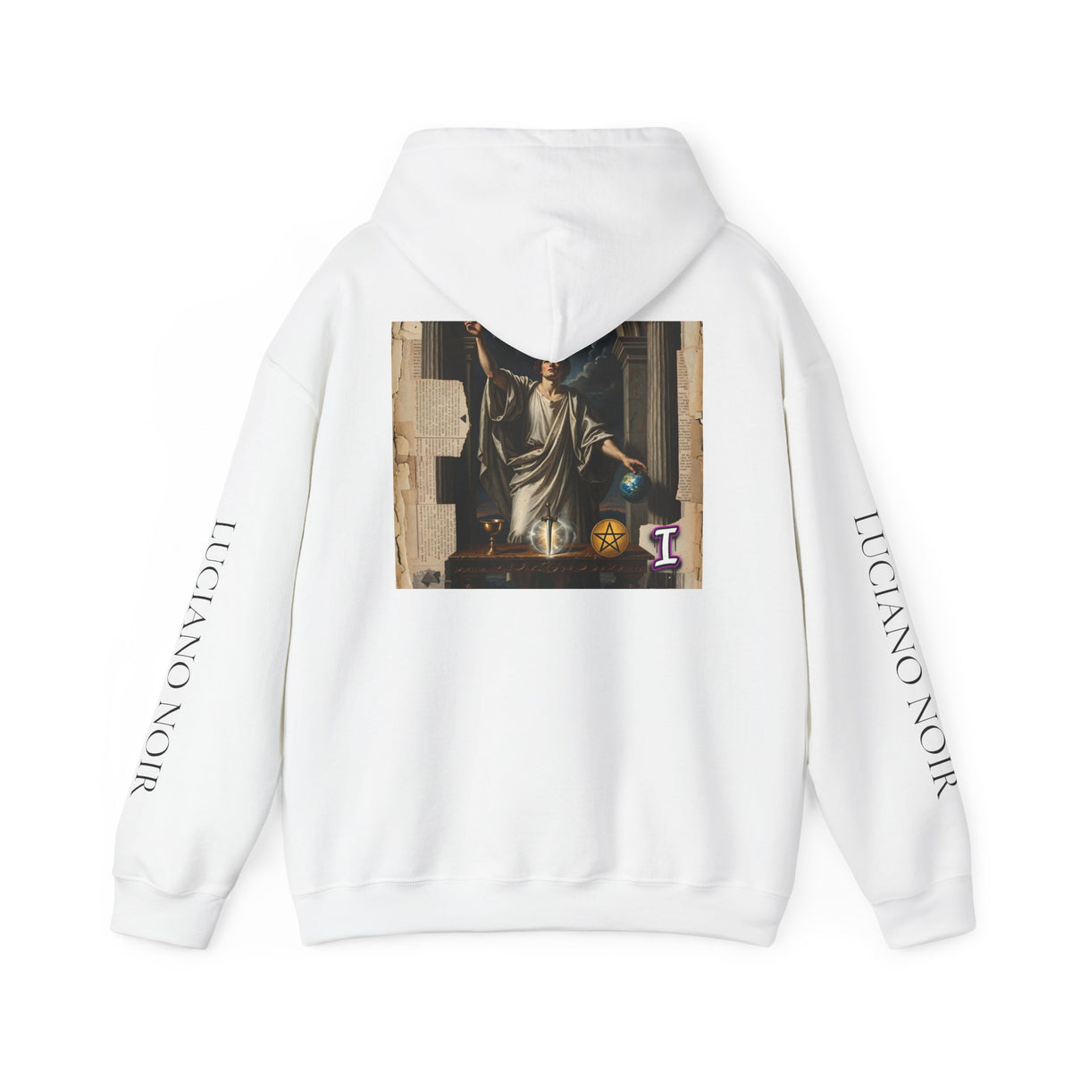 LUCIANO NOIR — The Magician Hoodie | Tarot Capsule