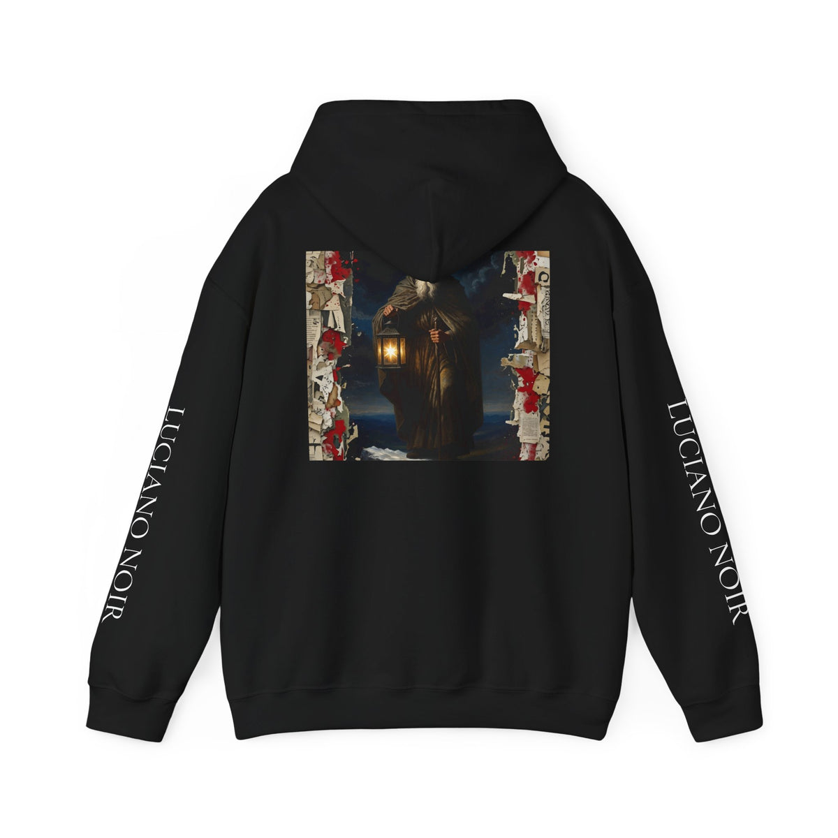LUCIANO NOIR — The Hermit Hoodie | Tarot Capsule
