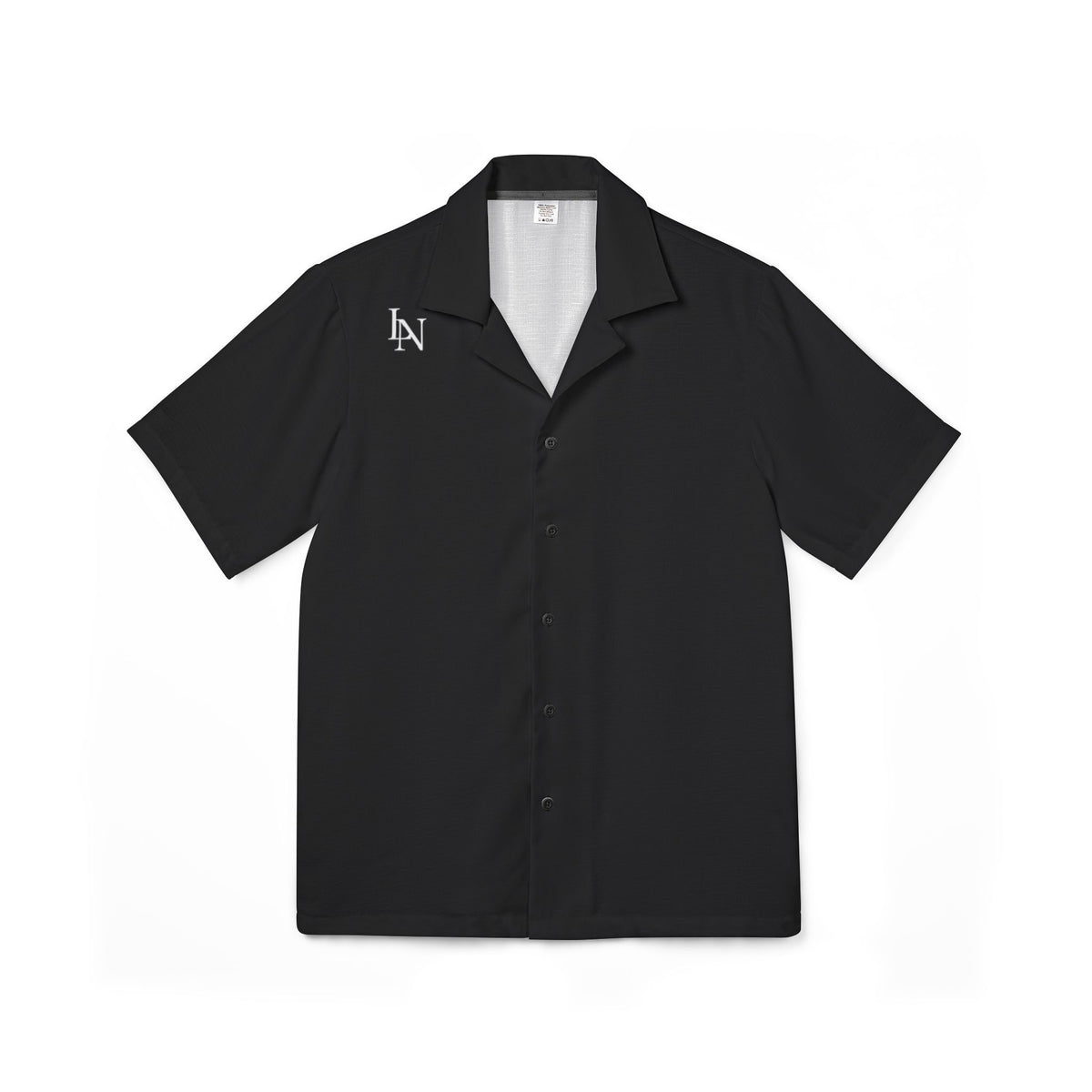 LUCIANO NOIR — Noir Camp Shirt (All-Over Print)