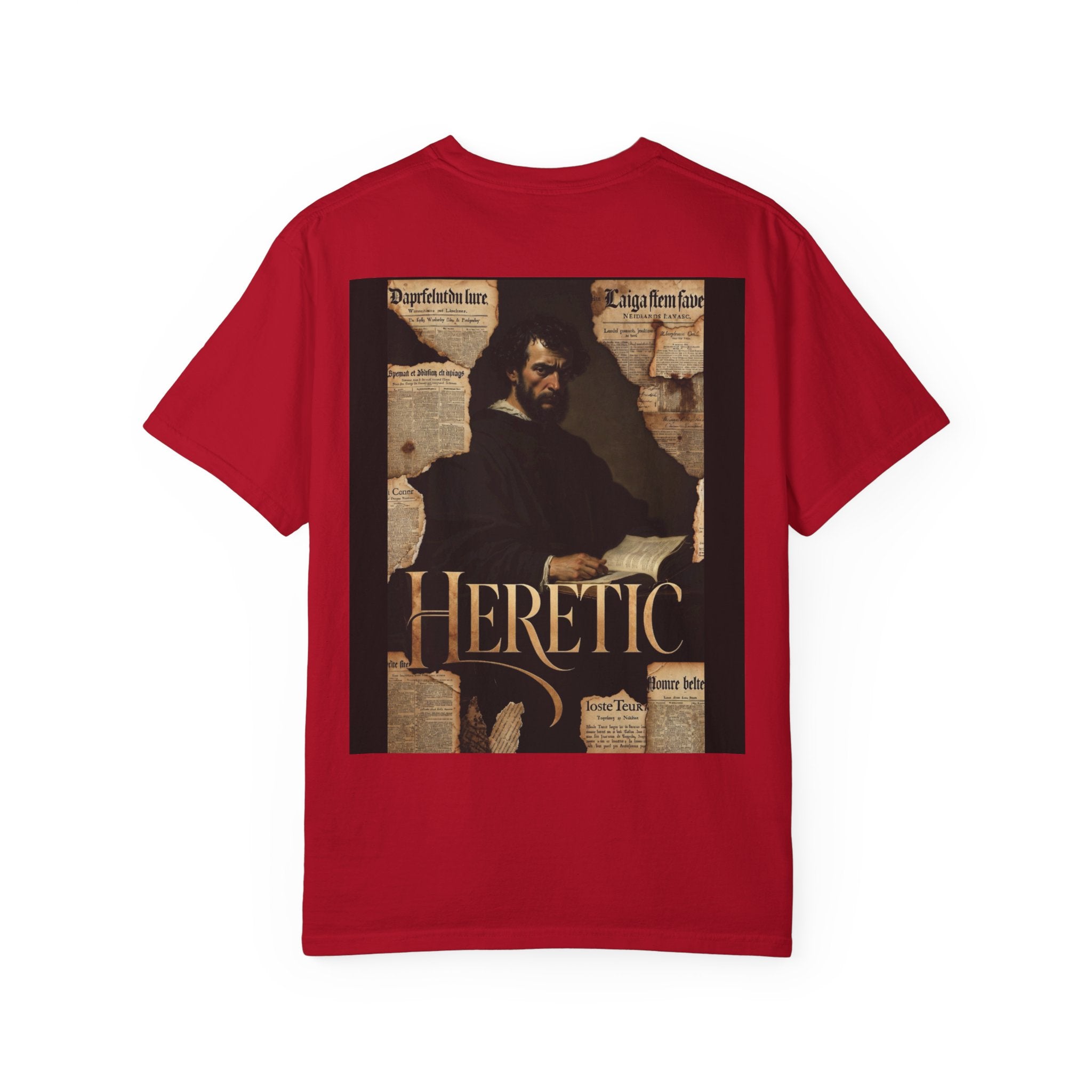 LUCIANO NOIR — HERETIC Tee | Limited Capsule