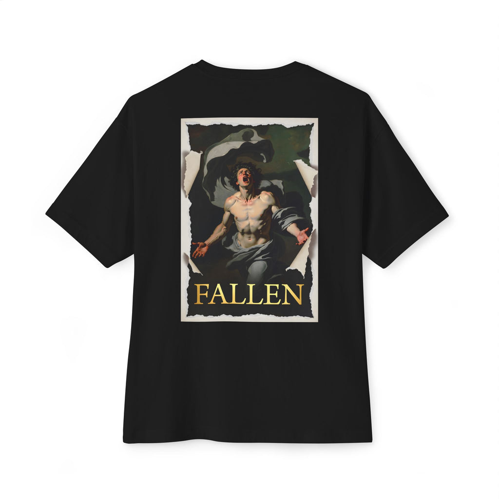 LUCIANO NOIR — FALLEN Oversized Tee | Tarot Capsule