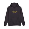 LUCIANO NOIR — Black & Gold Heavyweight Hoodie