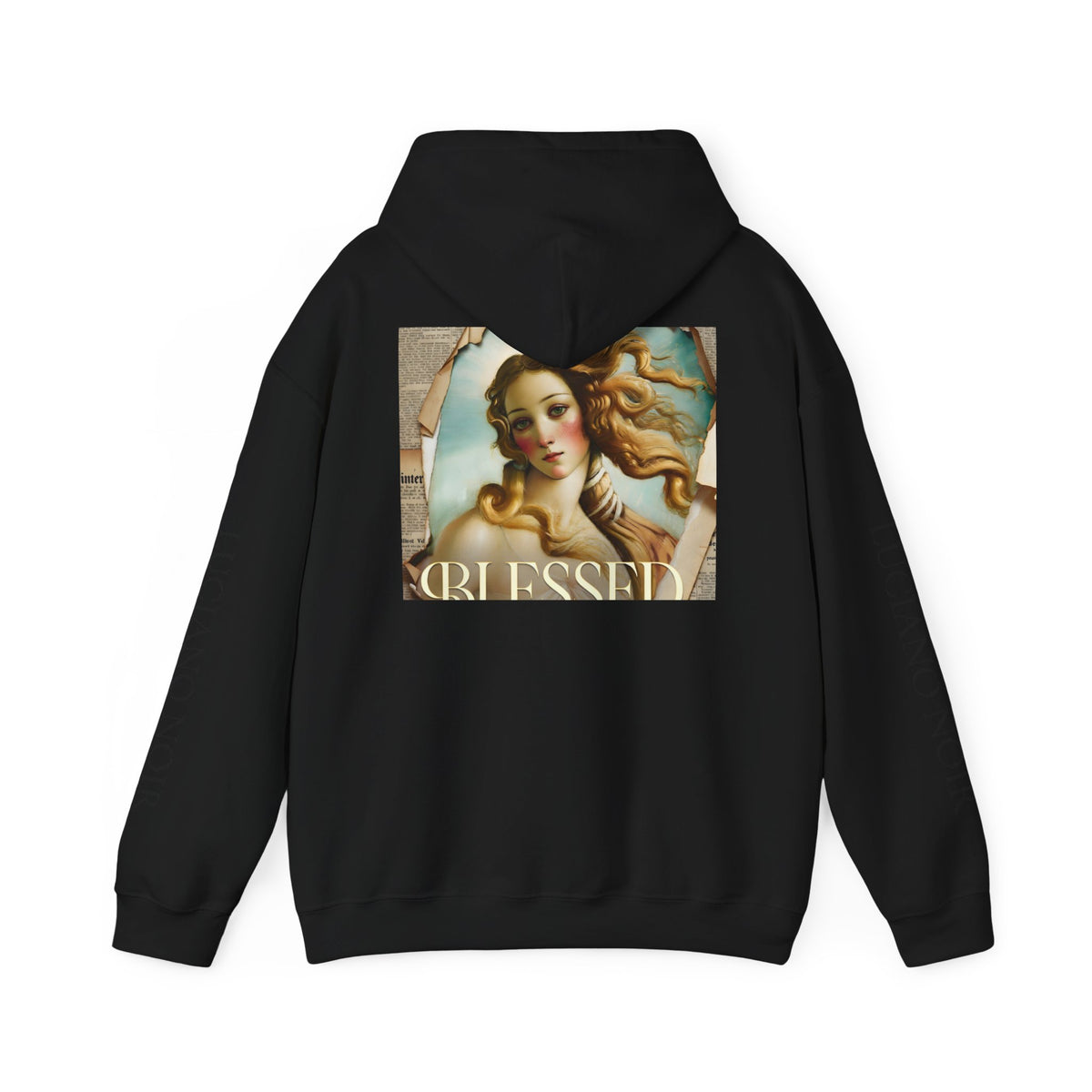 LUCIANO NOIR — BLESSED Hoodie | Limited Capsule
