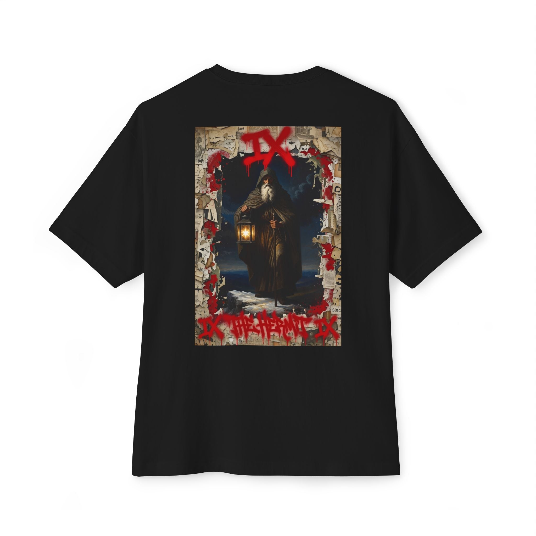 LUCIANO NOIR — The Hermit Oversized Tee | Tarot Capsule