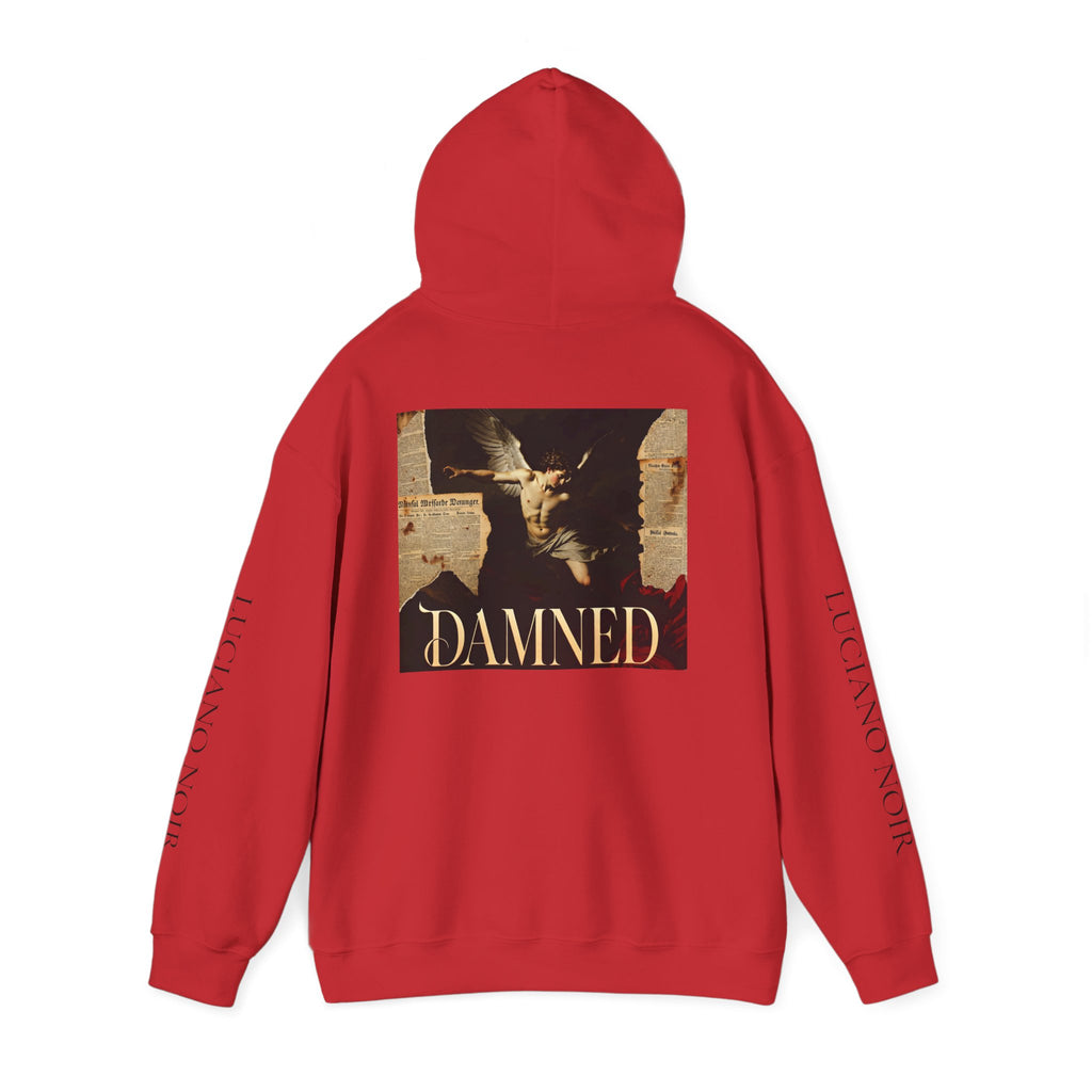 LUCIANO NOIR — DAMNED Hoodie | Limited Capsule