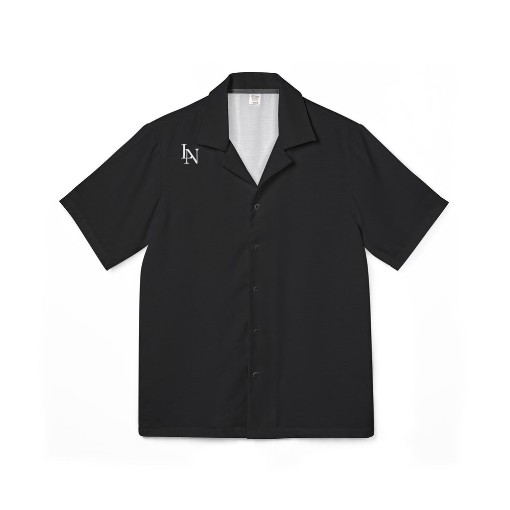 LUCIANO NOIR — Noir Camp Shirt (All-Over Print)