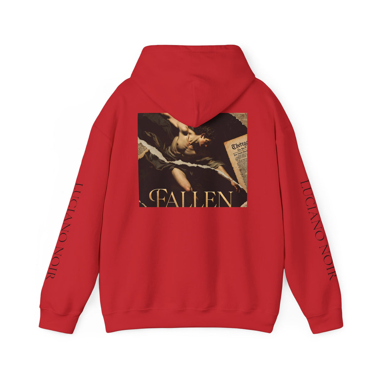 LUCIANO NOIR — FALLEN Hoodie | Limited Capsule