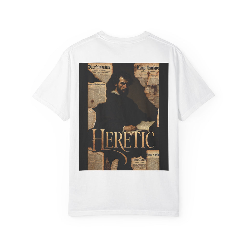 LUCIANO NOIR — HERETIC Tee | Limited Capsule