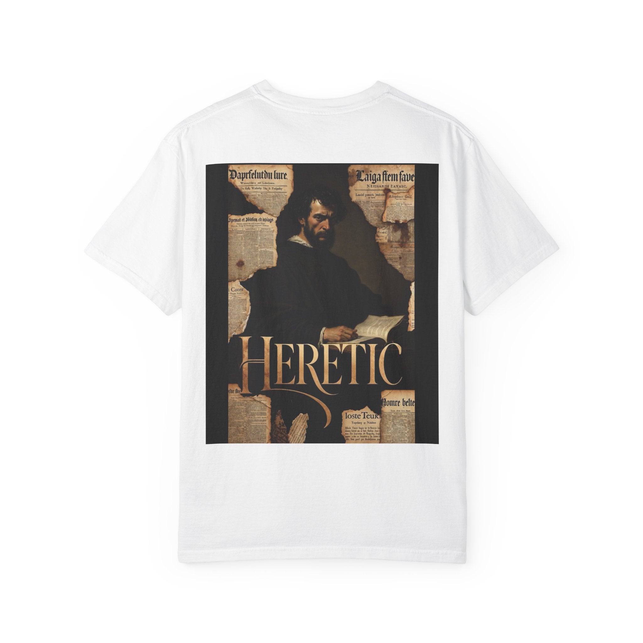 LUCIANO NOIR — HERETIC Tee | Limited Capsule