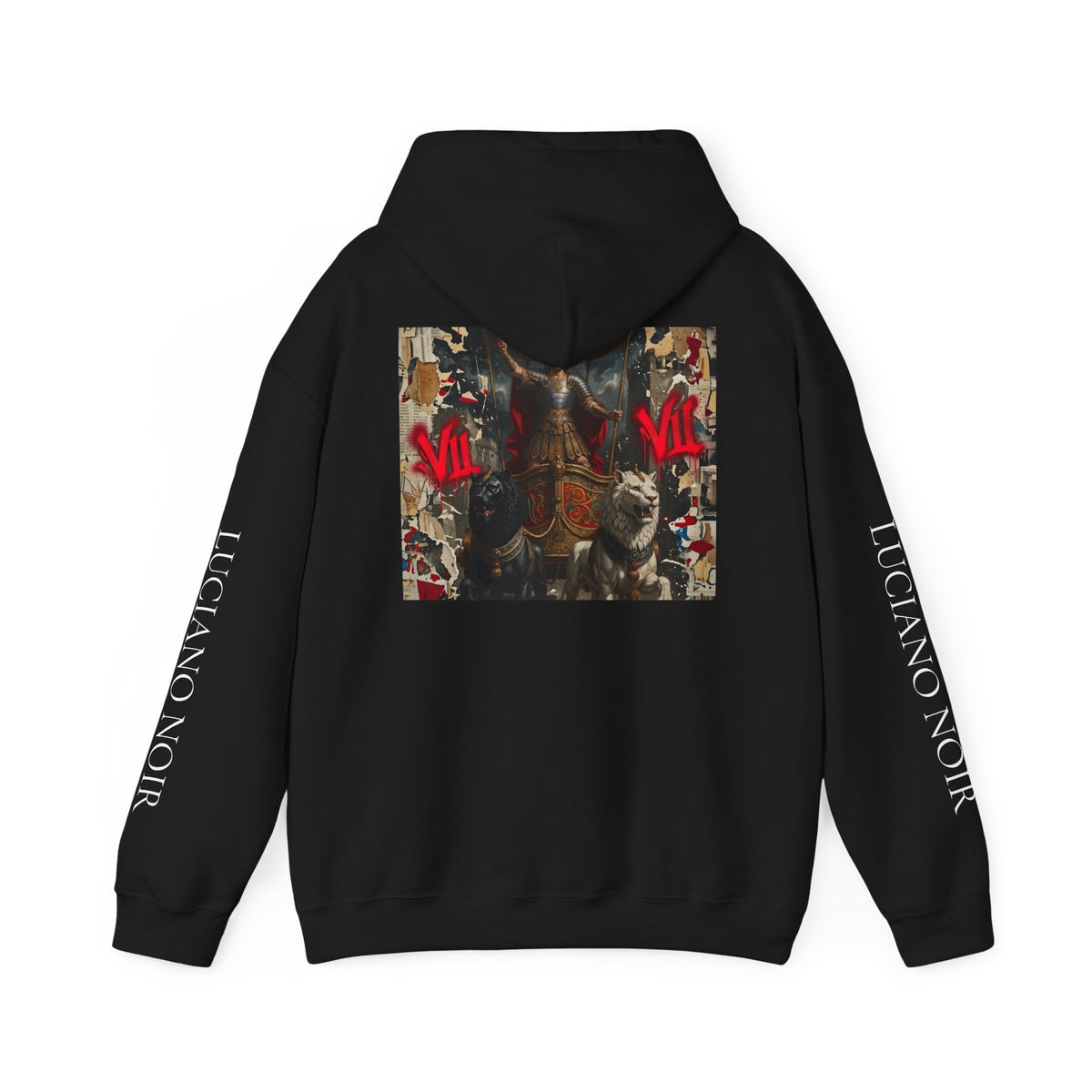LUCIANO NOIR — The Chariot Hoodie | Tarot Capsule