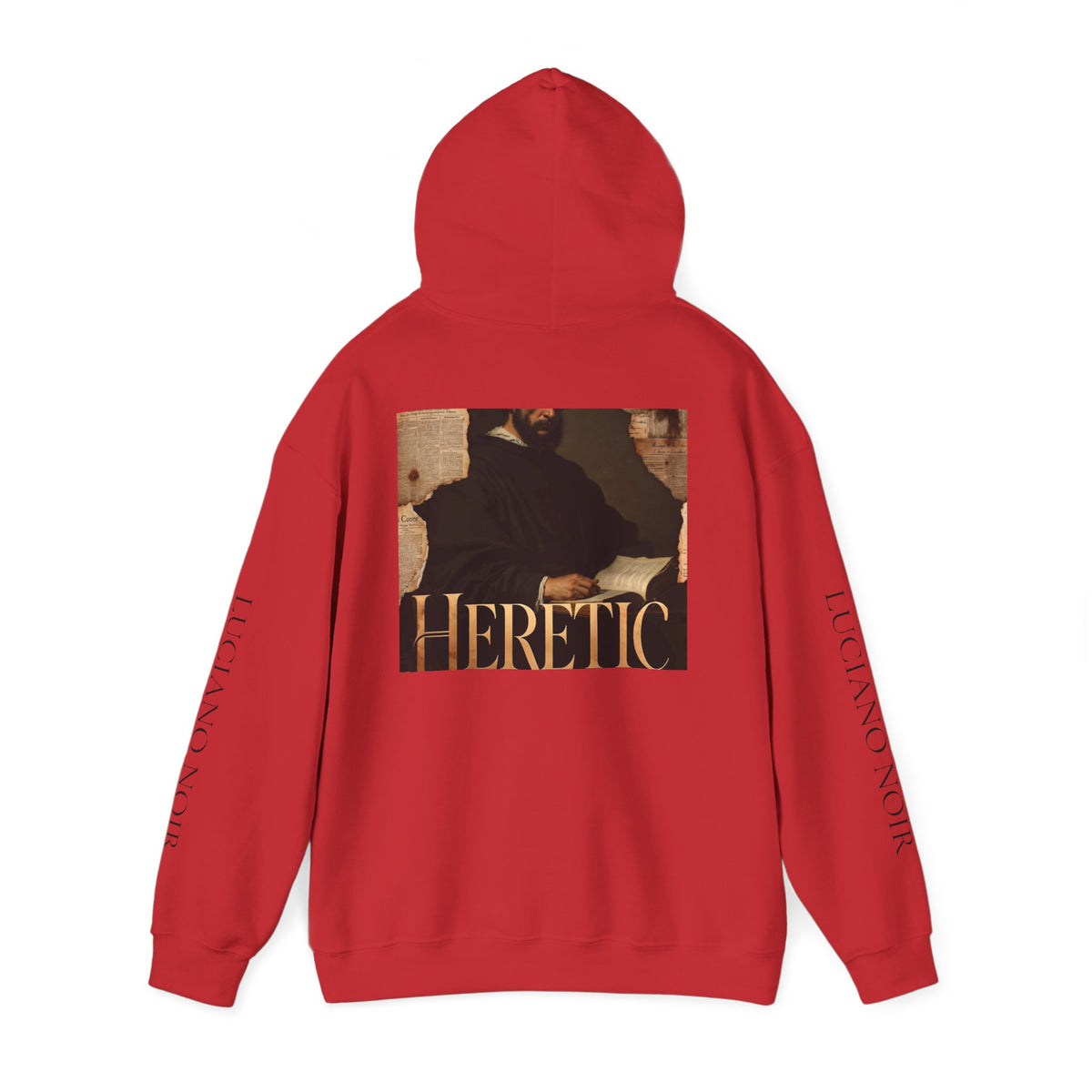 LUCIANO NOIR — HERETIC Hoodie | Limited Capsule