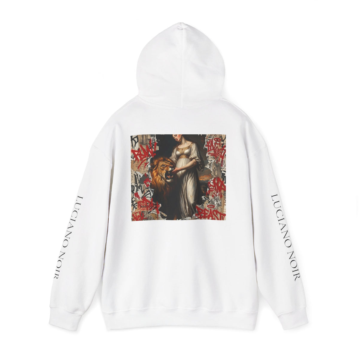 LUCIANO NOIR — Strength Hoodie | Tarot Capsule