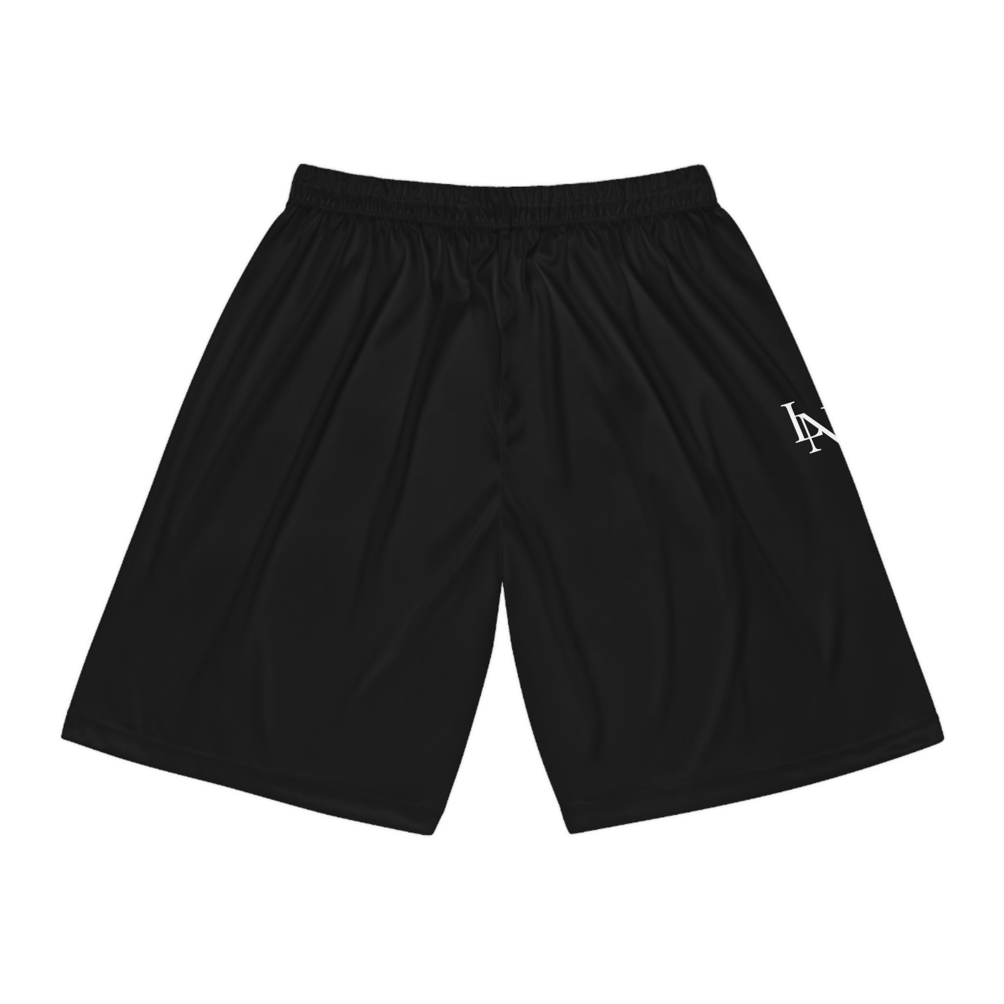 LUCIANO NOIR — Noir Basketball Shorts (All-Over Print)