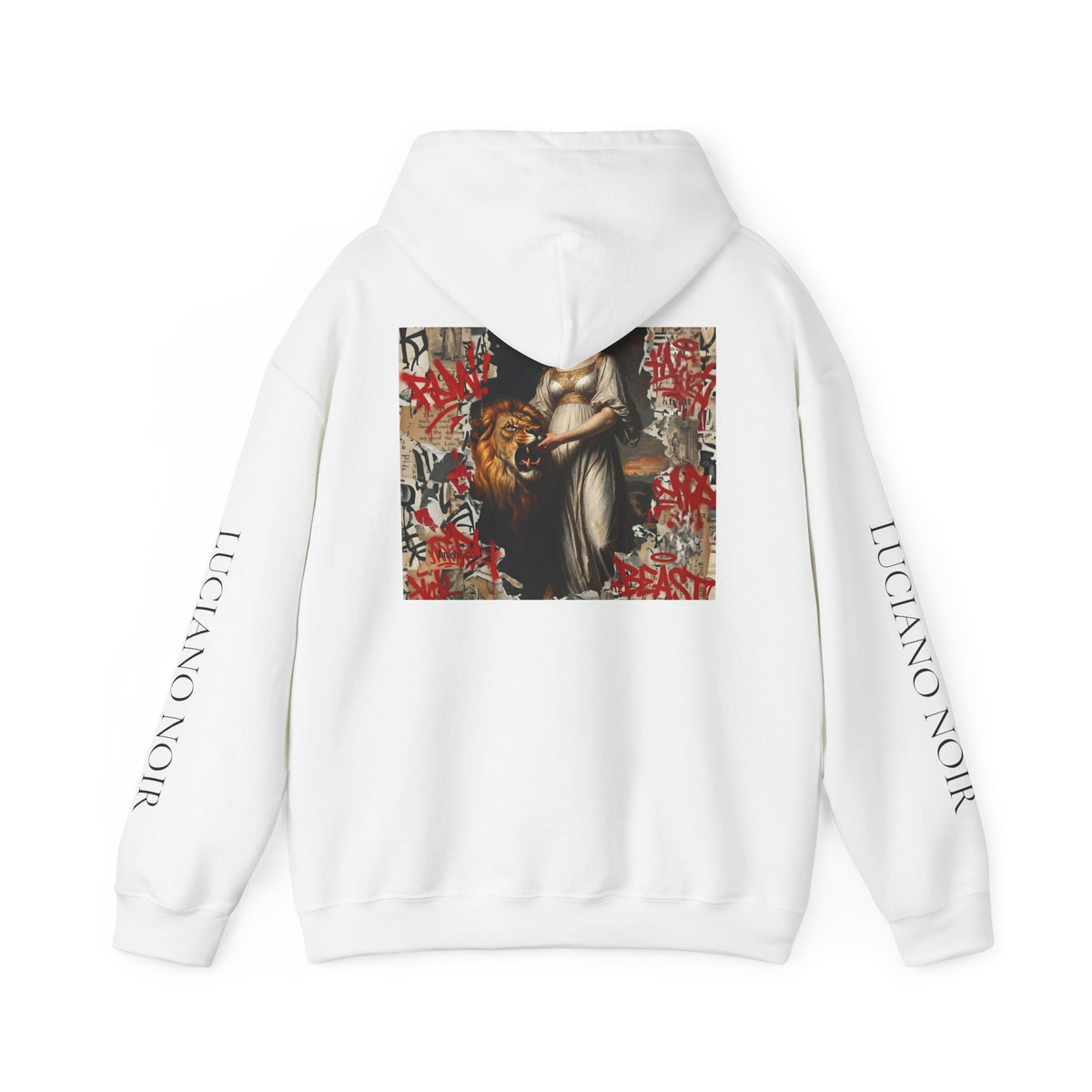 LUCIANO NOIR — Strength Hoodie | Tarot Capsule