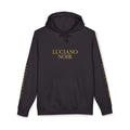 LUCIANO NOIR — Black & Gold Heavyweight Hoodie