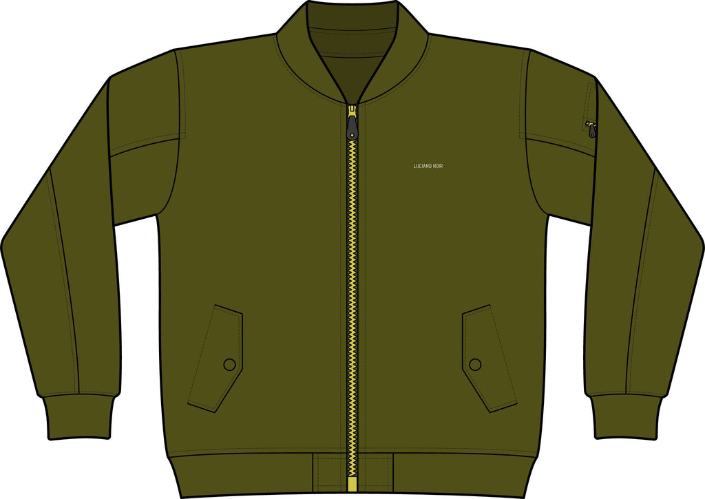 LUCIANO NOIR — Bomber Jacket