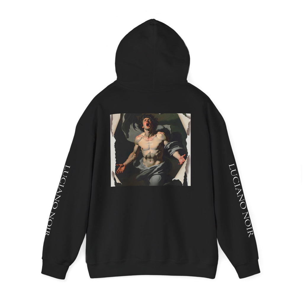 LUCIANO NOIR — FALLEN Hoodie | Tarot Capsule