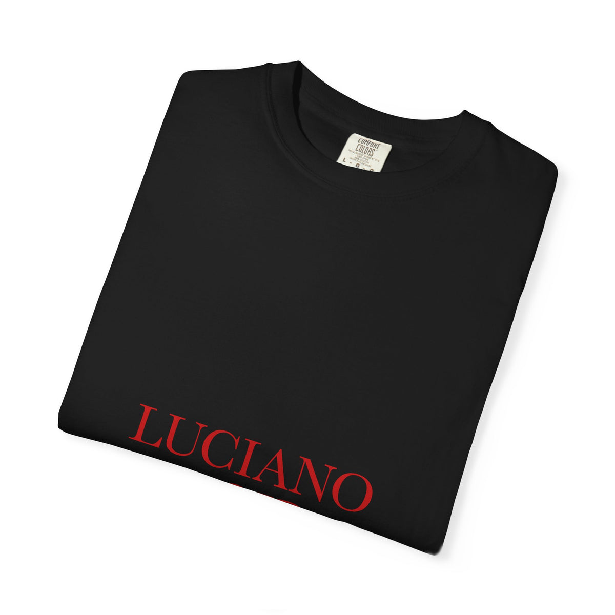 LUCIANO NOIR — Red & Red Oversized Tee