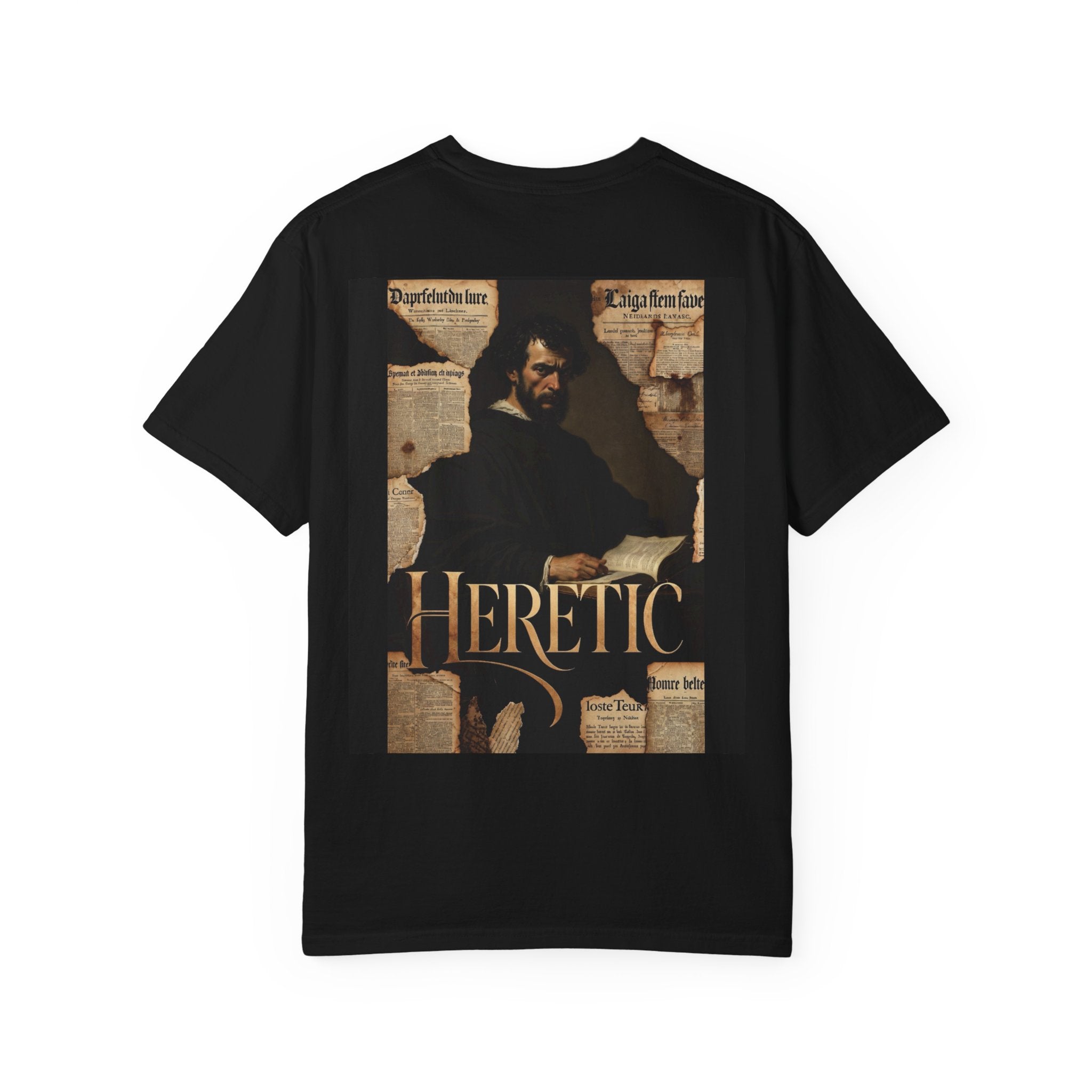 LUCIANO NOIR — HERETIC Tee | Limited Capsule