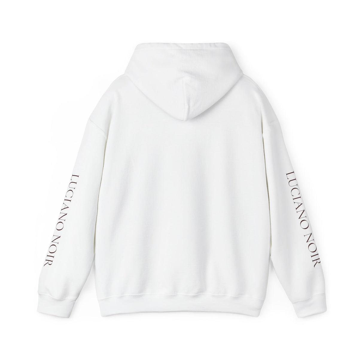 LUCIANO NOIR — Red & Red Heavyweight Hoodie
