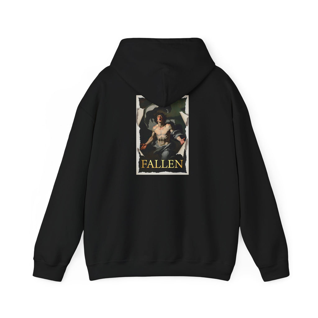 LUCIANO NOIR — FALLEN Hoodie | Tarot Capsule