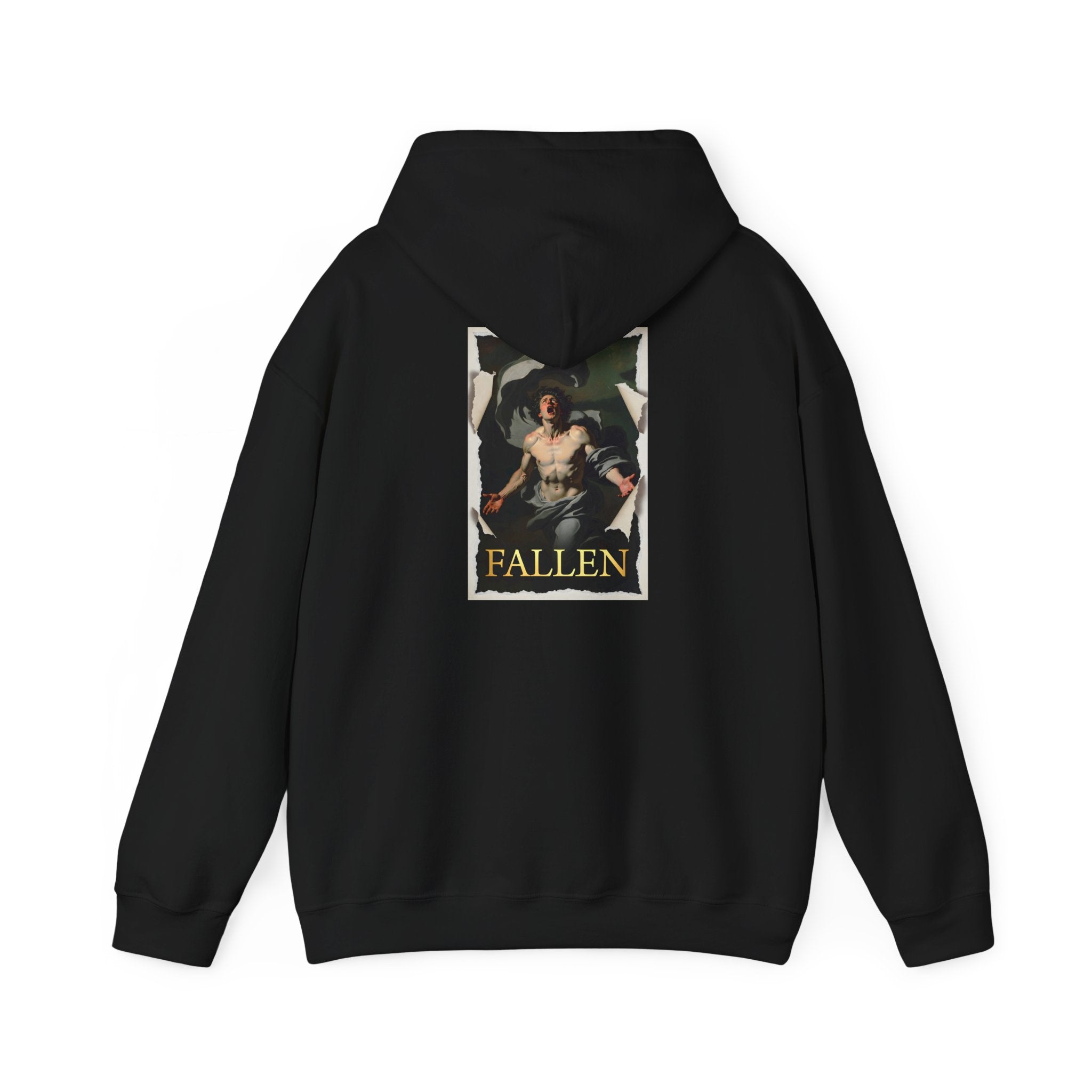 LUCIANO NOIR — FALLEN Hoodie | Tarot Capsule