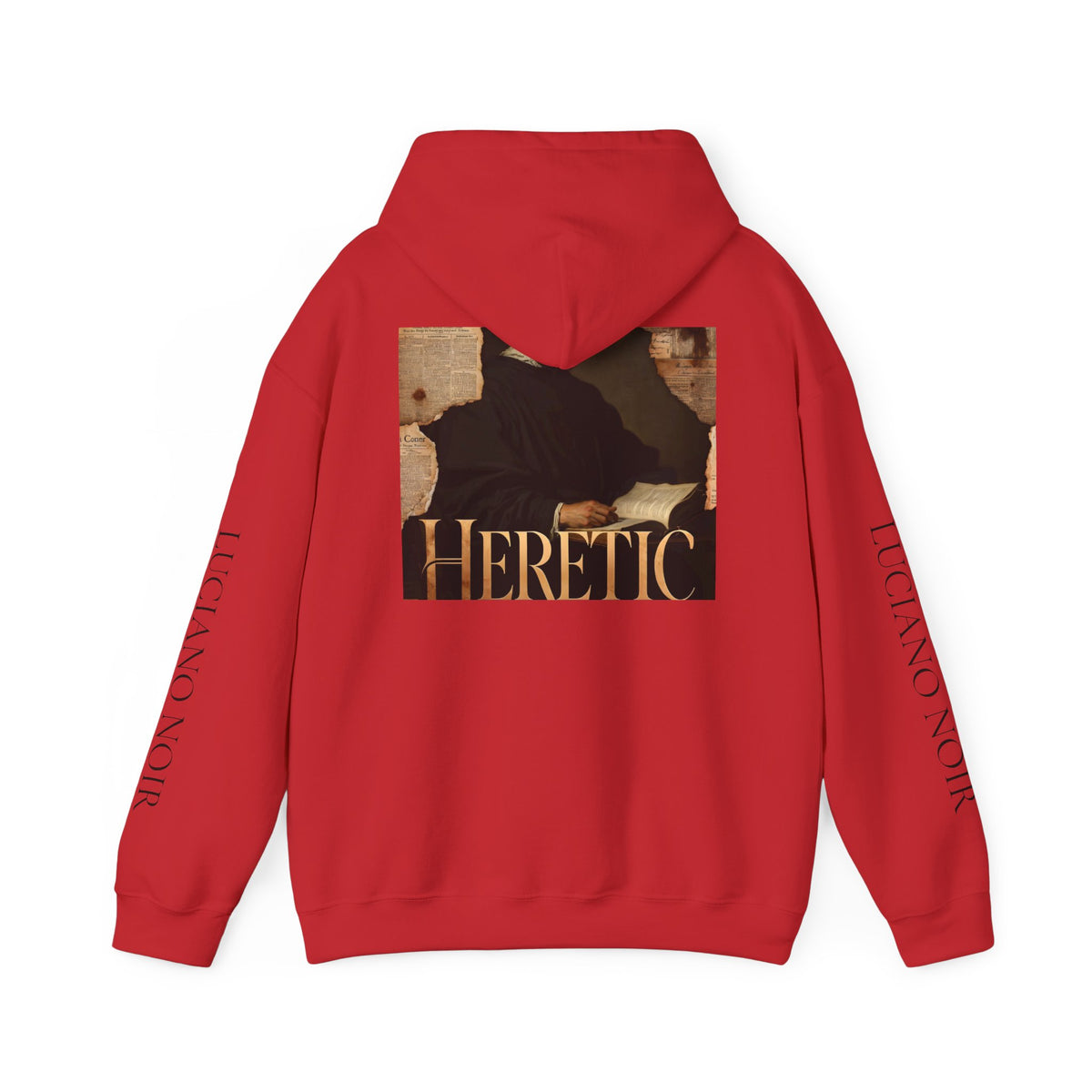 LUCIANO NOIR — HERETIC Hoodie | Limited Capsule