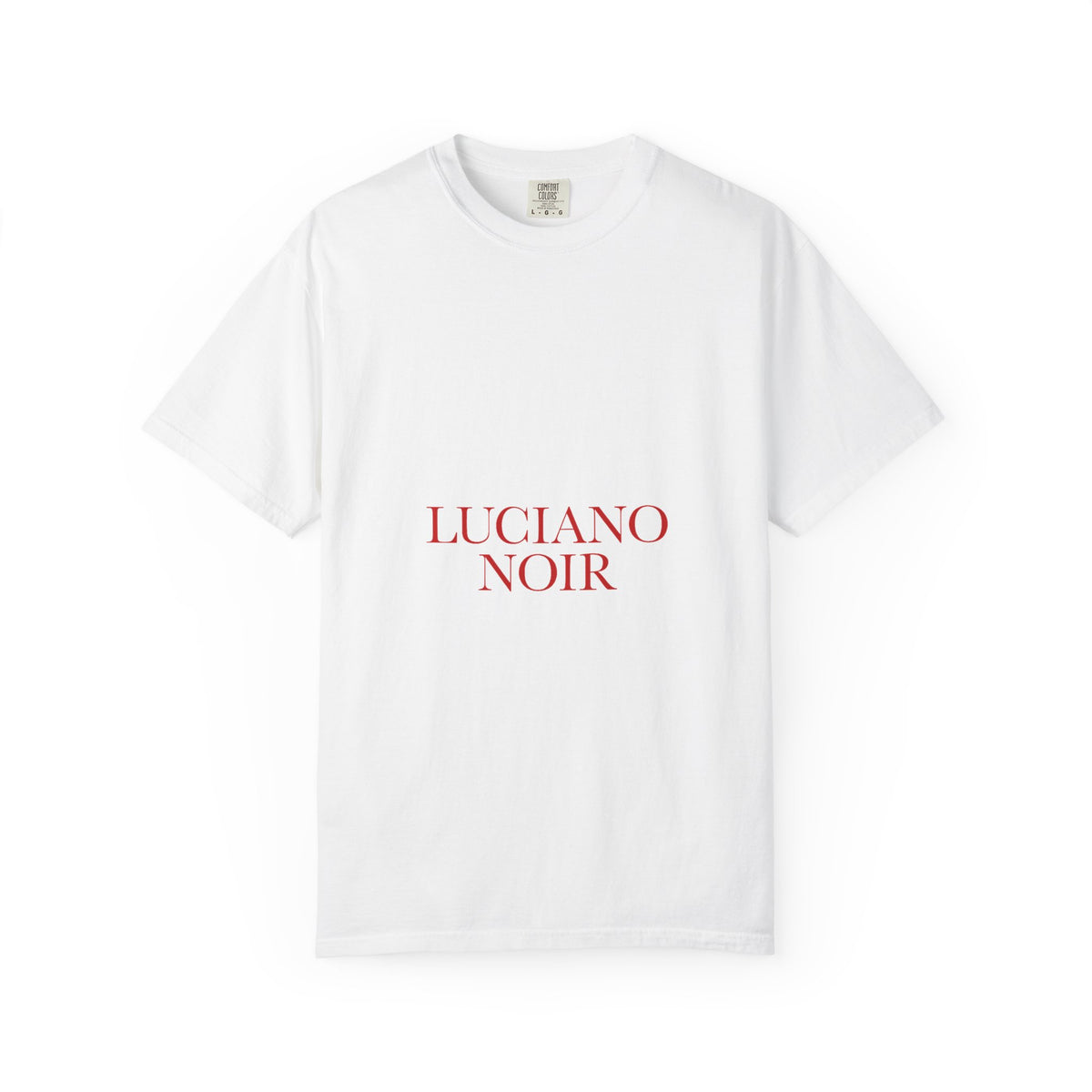 LUCIANO NOIR — Red & Red Oversized Tee