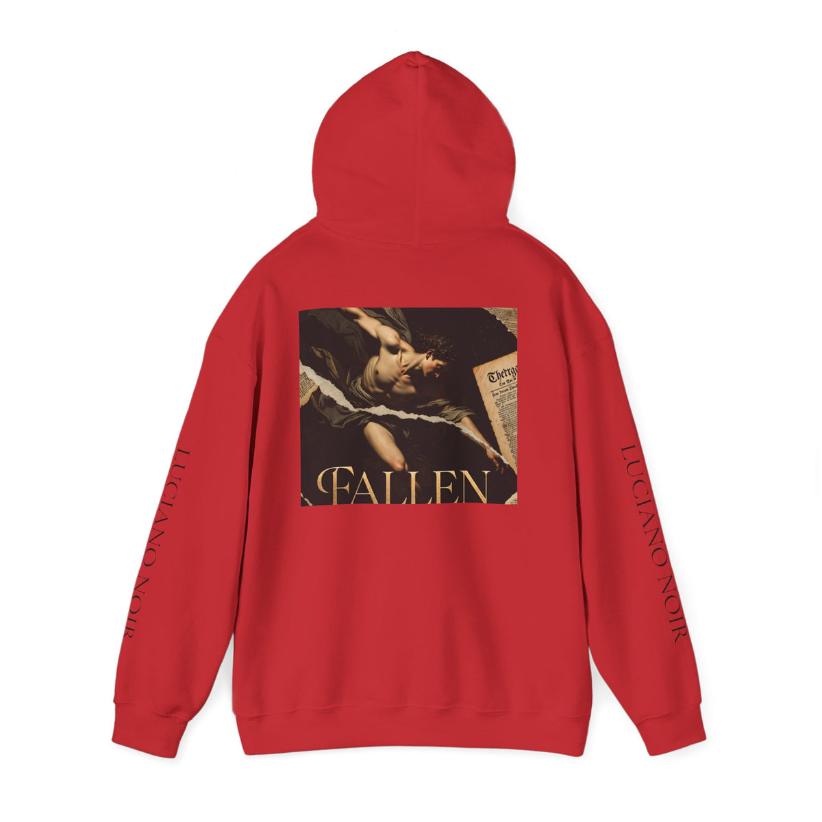 LUCIANO NOIR — FALLEN Hoodie | Limited Capsule