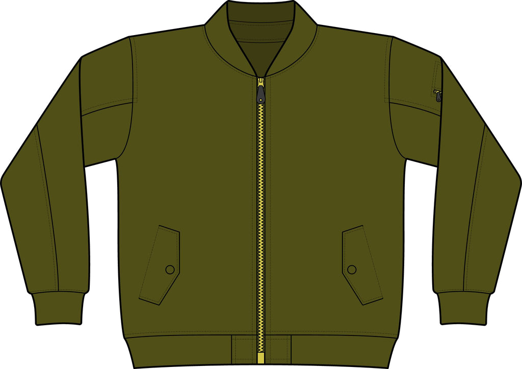 LUCIANO NOIR — Bomber Jacket
