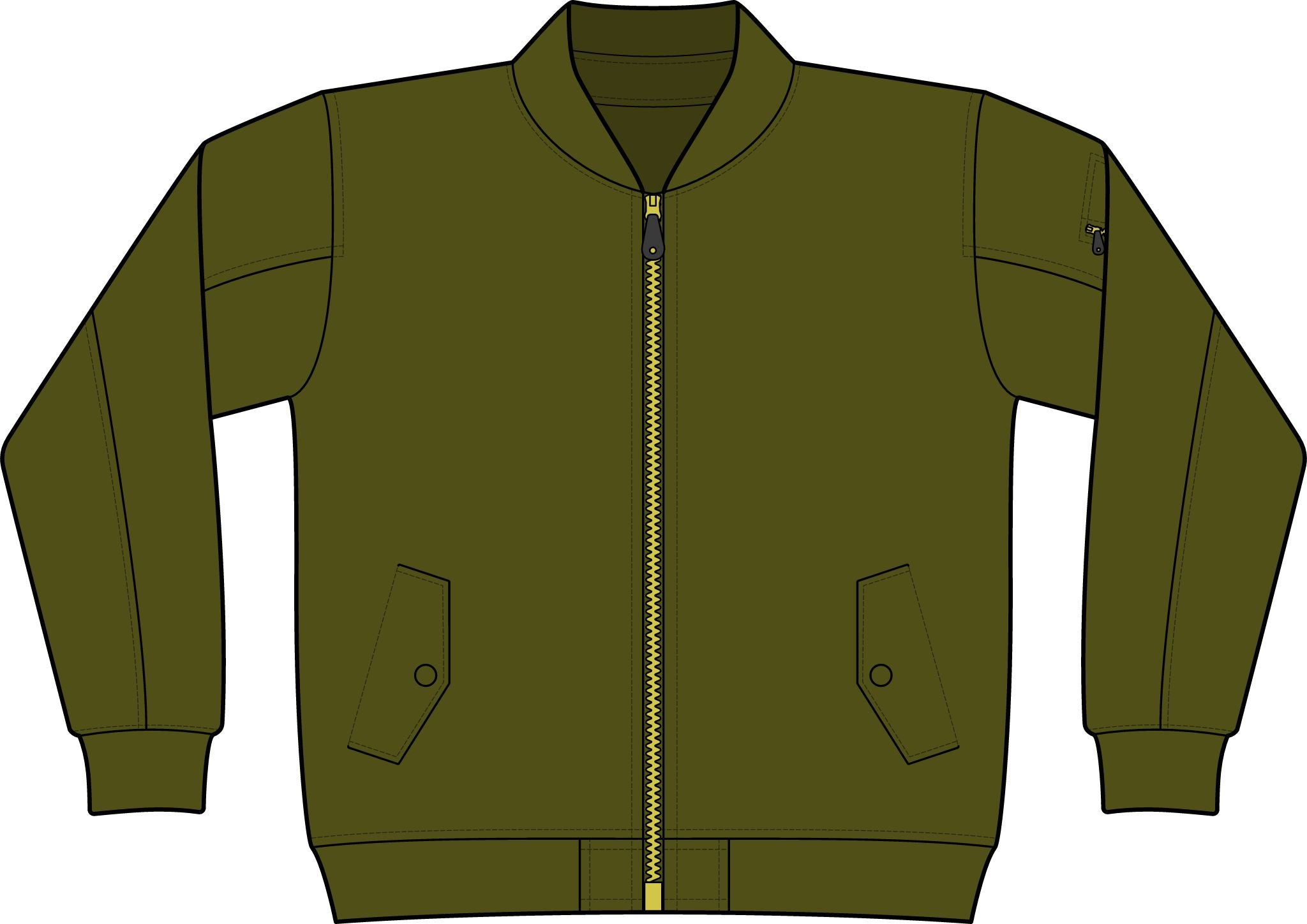 LUCIANO NOIR — Bomber Jacket