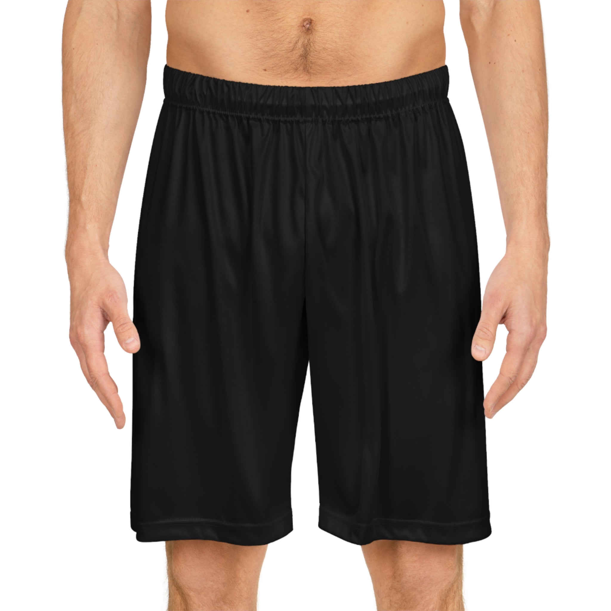 LUCIANO NOIR — Noir Basketball Shorts (All-Over Print)