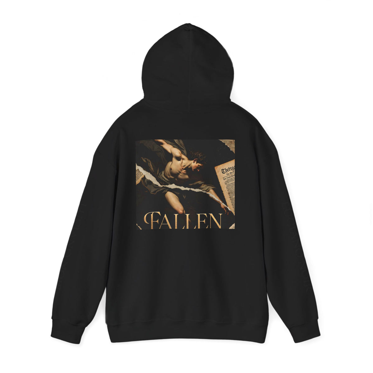 LUCIANO NOIR — FALLEN Hoodie | Limited Capsule