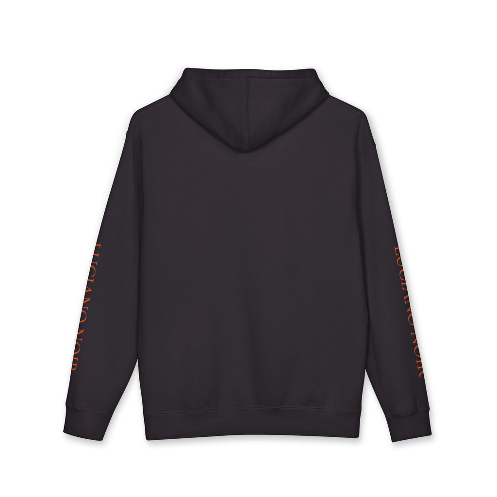 LUCIANO NOIR — Camo & Orange Heavyweight Hoodie