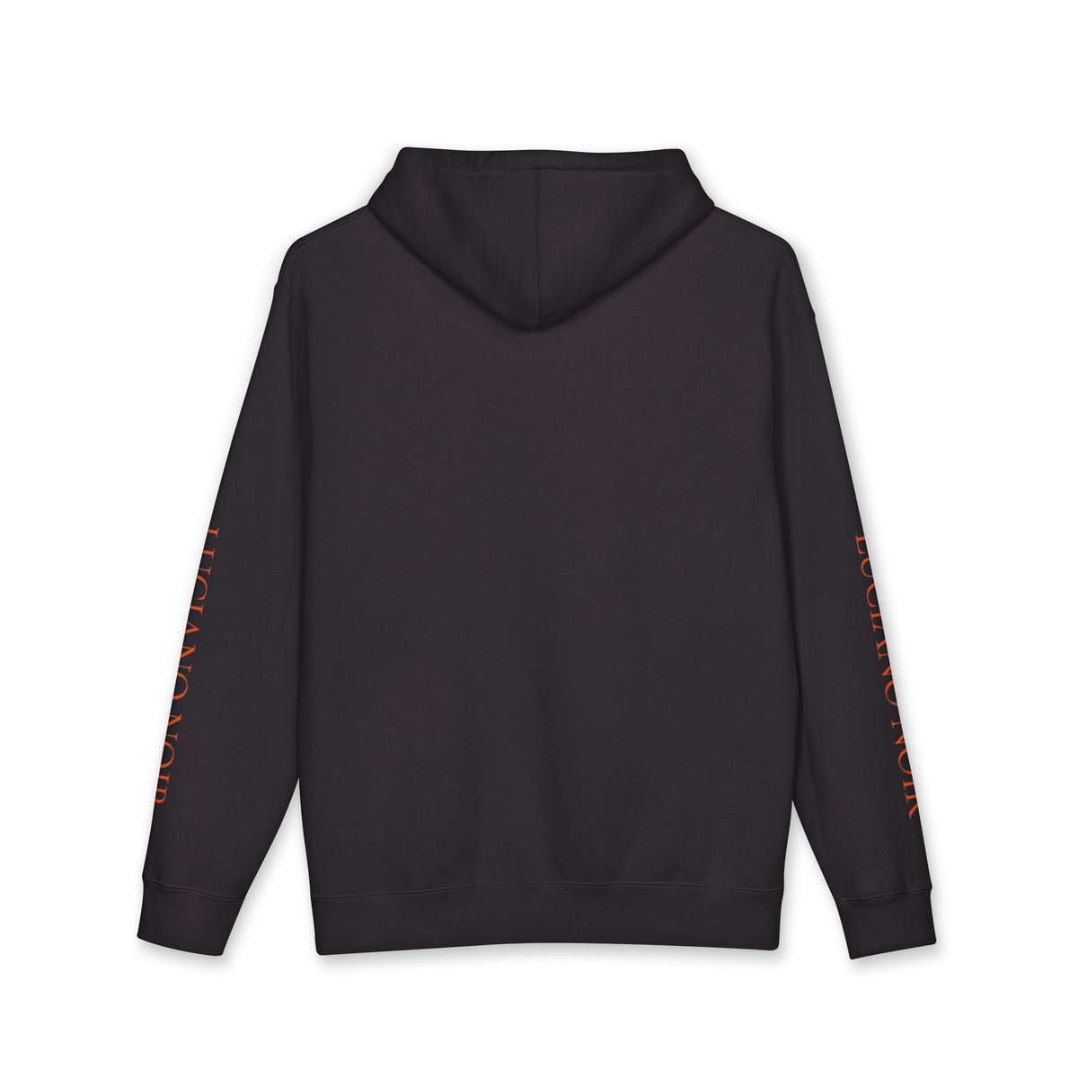 LUCIANO NOIR — Camo & Orange Heavyweight Hoodie