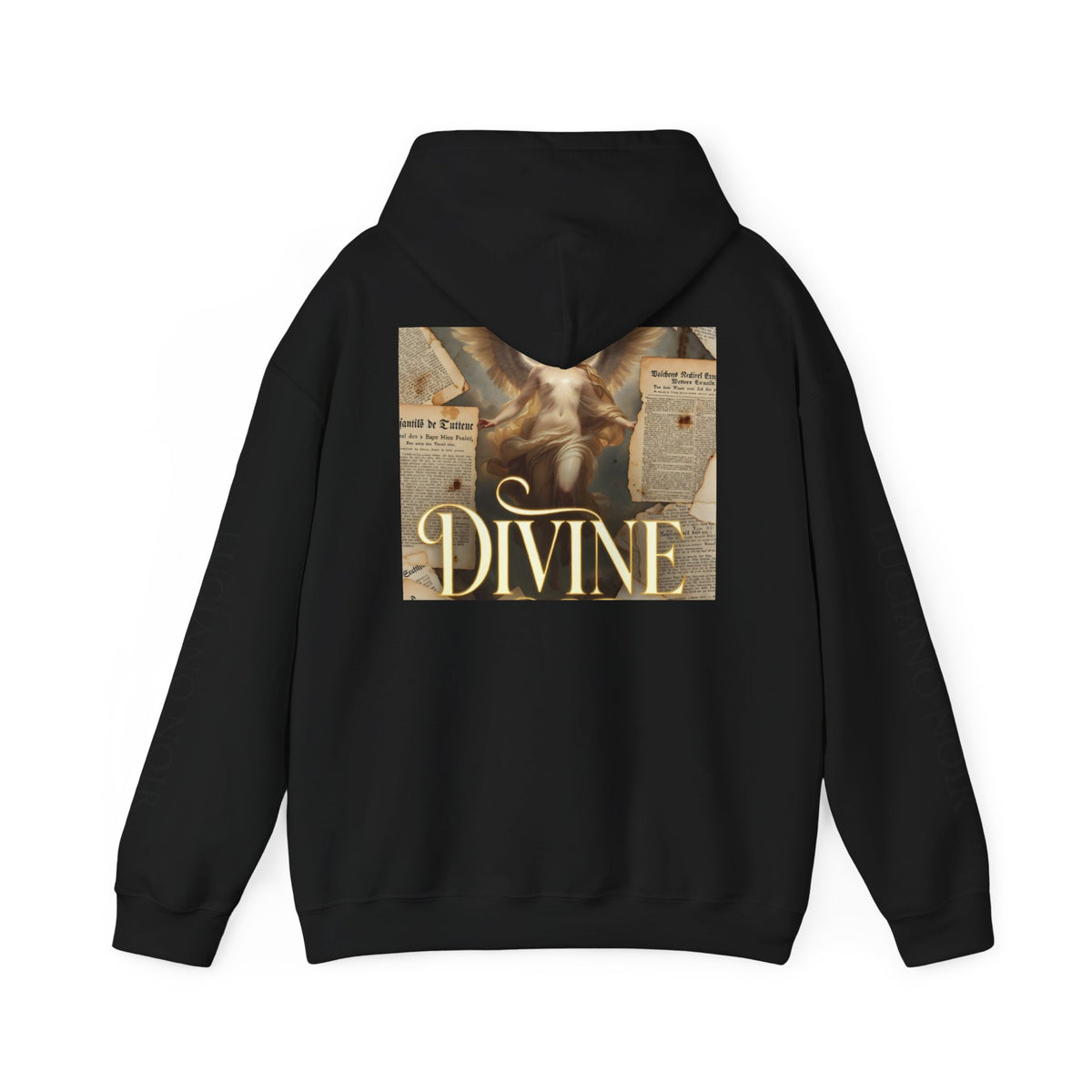 LUCIANO NOIR — DIVINE Hoodie | Limited Capsule
