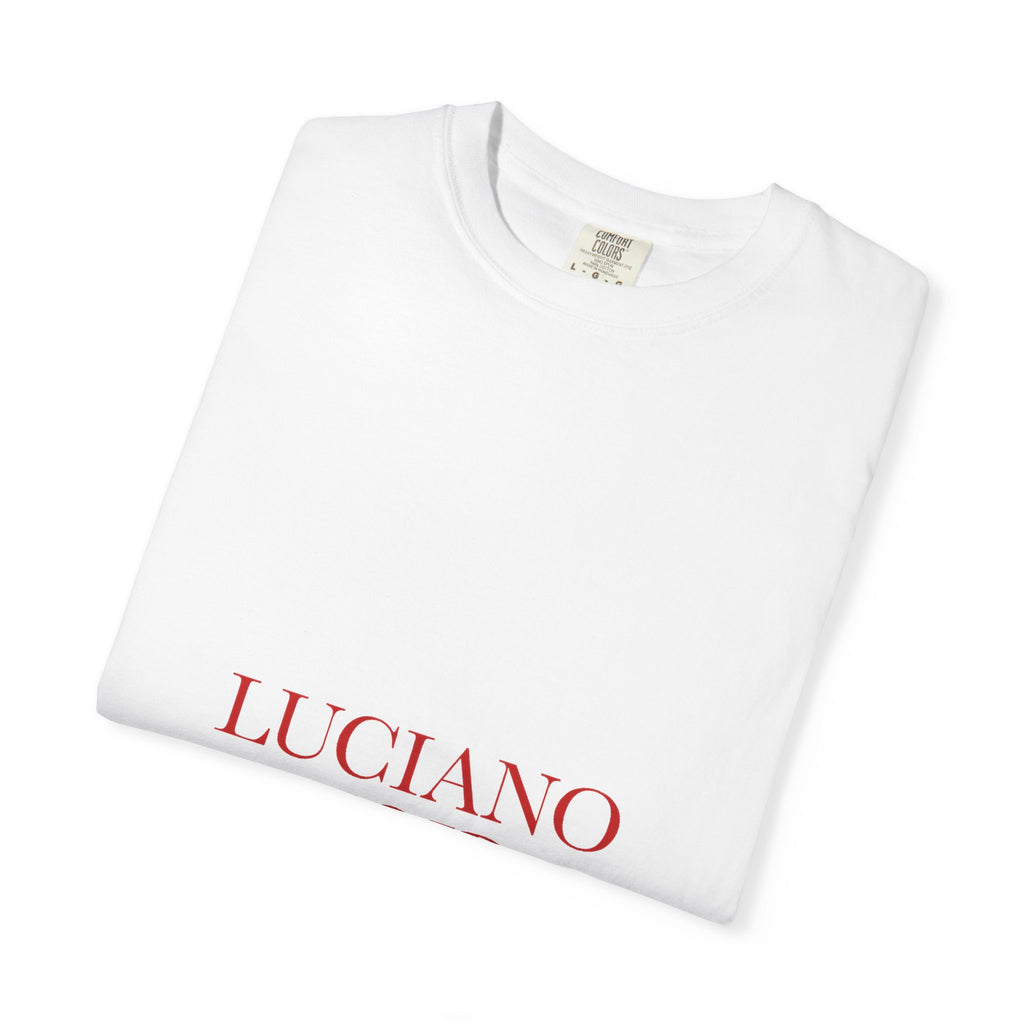 LUCIANO NOIR — Red & Red Oversized Tee