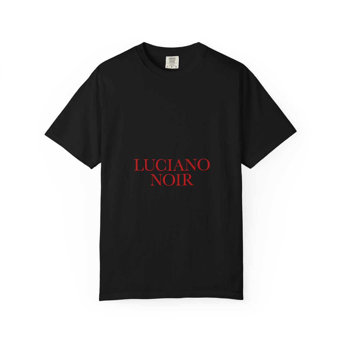LUCIANO NOIR — Red & Red Oversized Tee