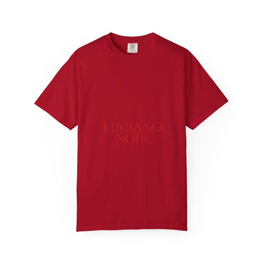 LUCIANO NOIR — Red & Red Oversized Tee