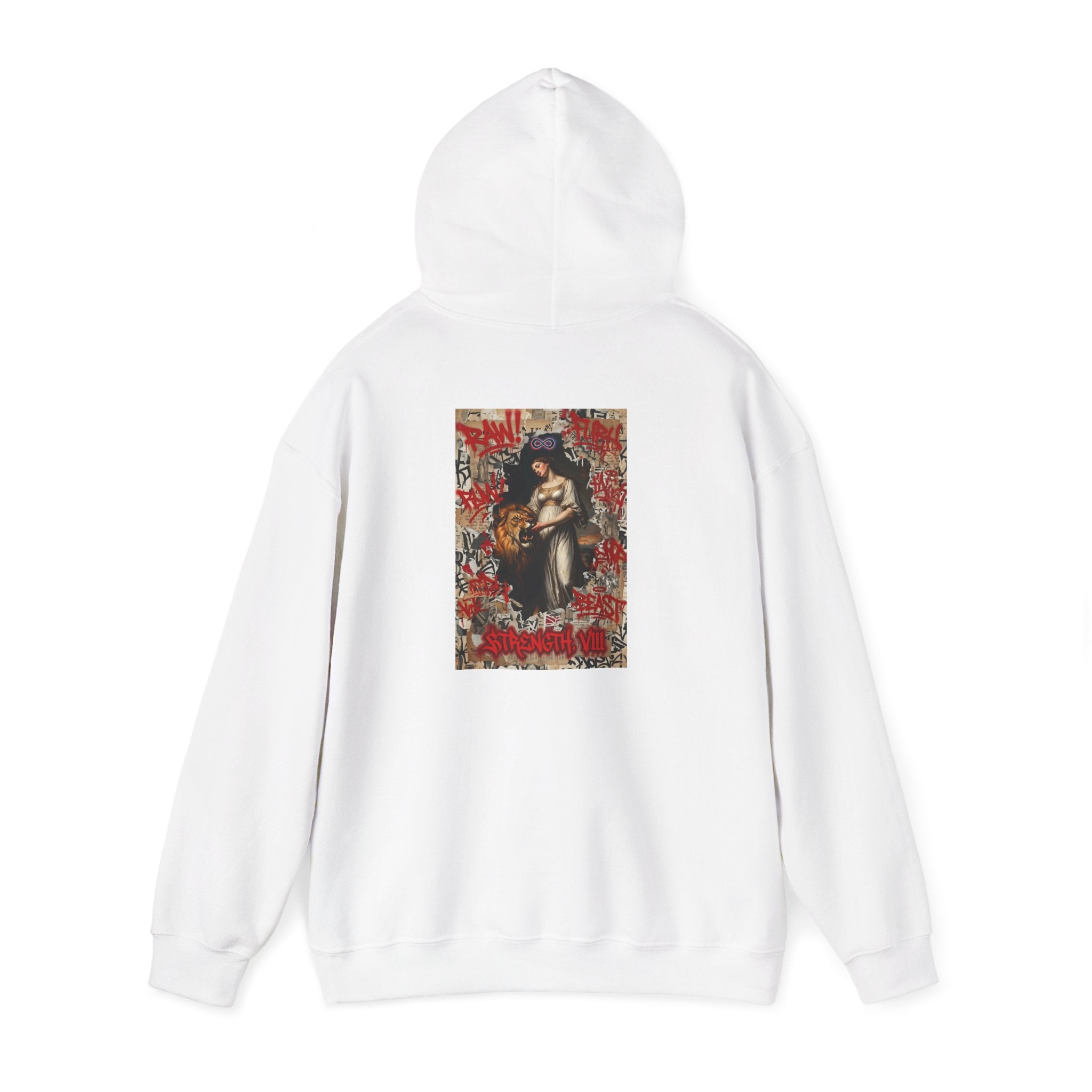 LUCIANO NOIR — Strength Hoodie | Tarot Capsule