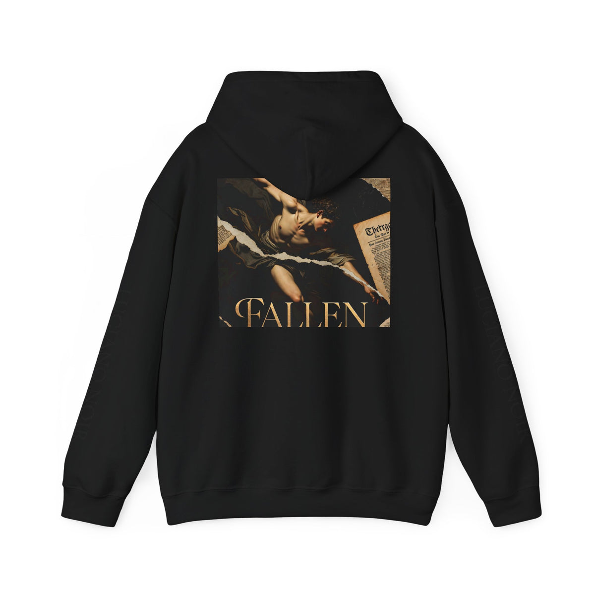 LUCIANO NOIR — FALLEN Hoodie | Limited Capsule