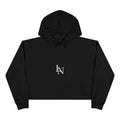 LUCIANO NOIR — Signature Crop Hoodie