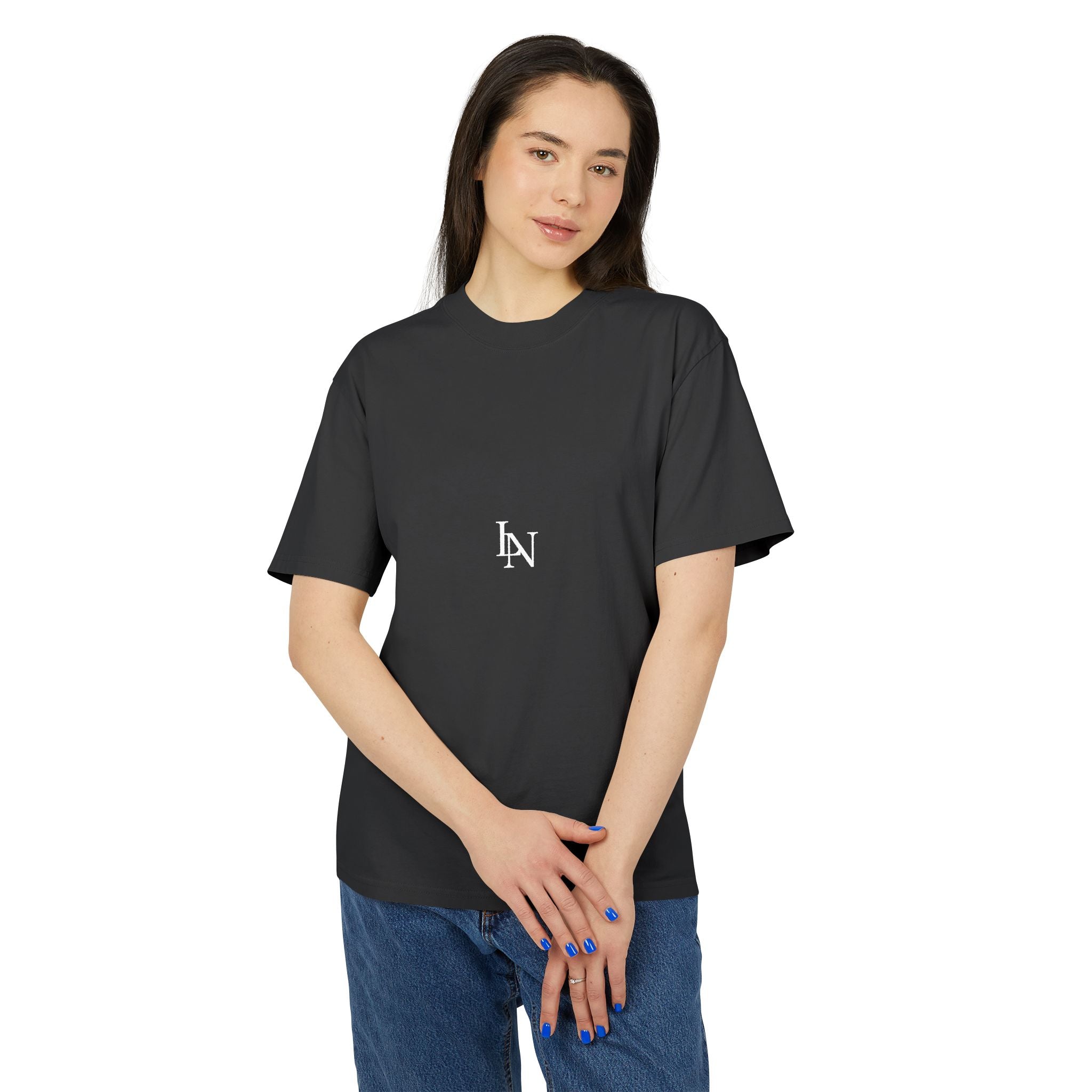 LUCIANO NOIR — DAMNED Oversized Heavyweight Tee